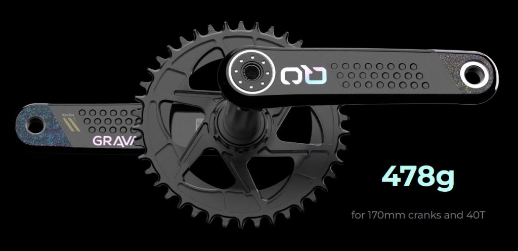 lightest crankset